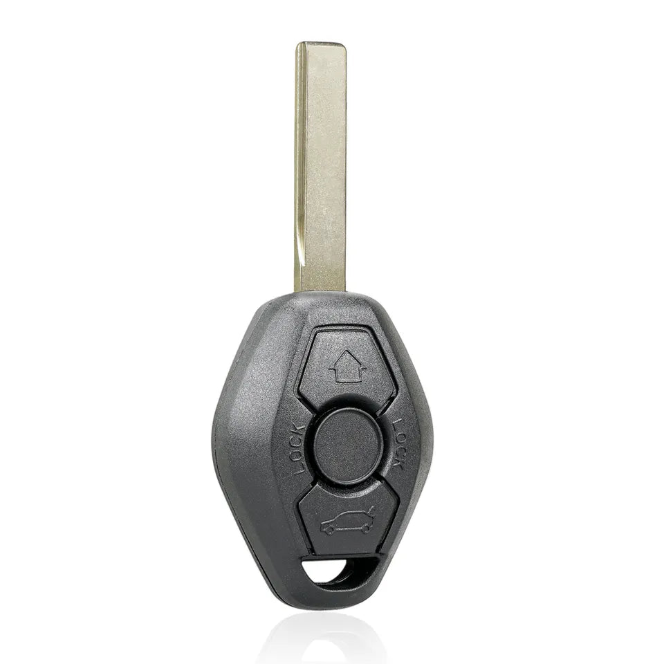 BMW ID44 Chip EWS Remote Key Fob 3 Buttons 315-433MHz