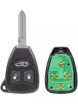 Chrysler Jeep Dodge 2005 Remote Key 3 Button 315MHz HITAG 2 - ID46 -PCF7941 Transponder FCC ID: OHT692713AA