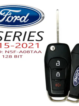 FORD RANGER F150 F250 F350 REMOTE FLIP KEY N5F-A08TAA FOR 2015 - 2019 433MHz