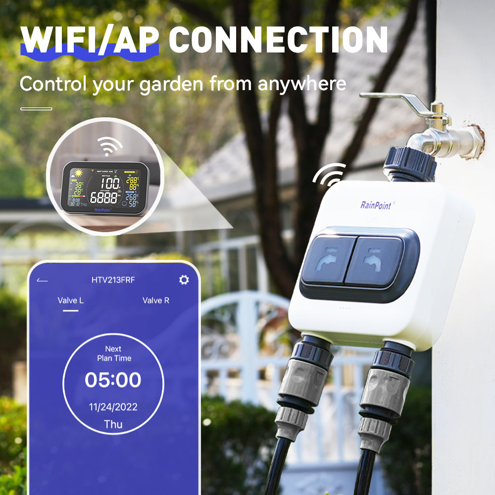 Smart Wifi irrigation controller