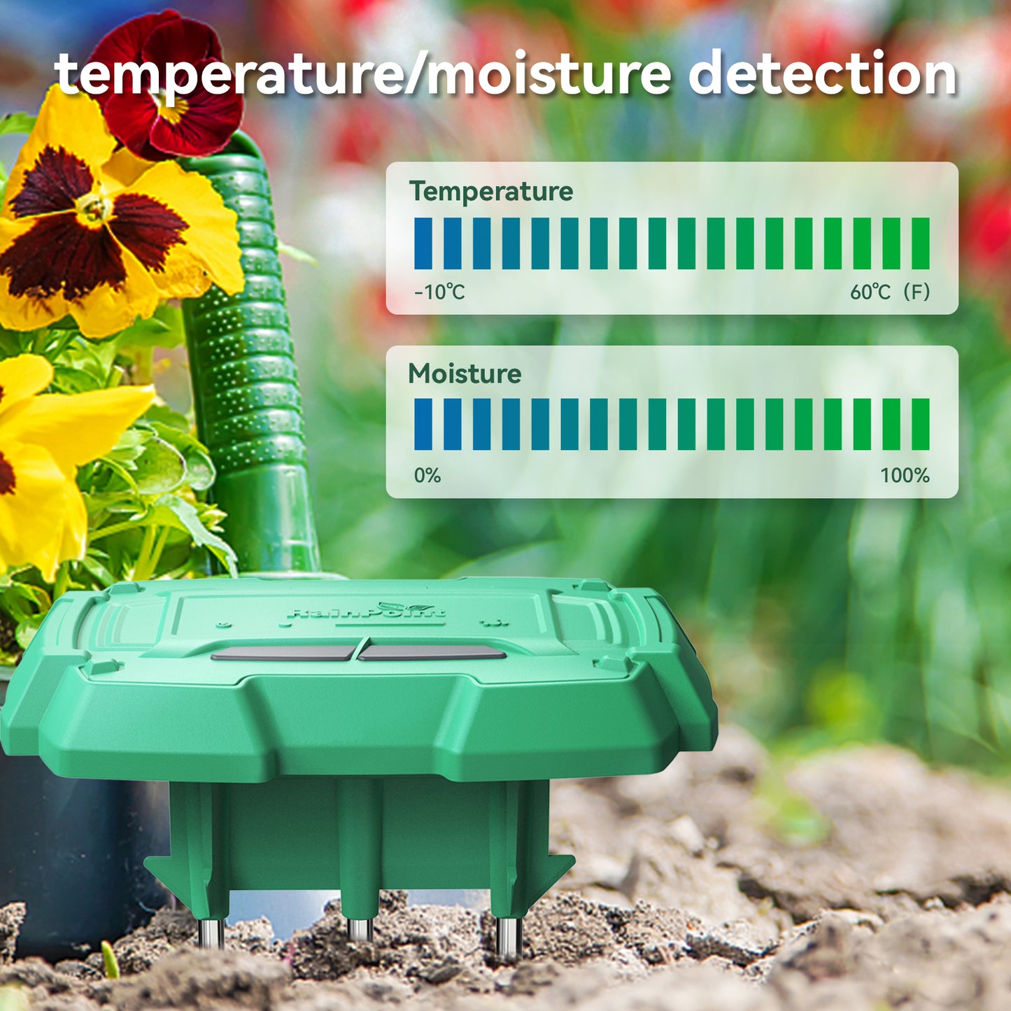 Soil Moisture Outdoor Sensor APP WIFI Controller Smart garden system