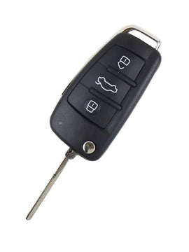 Audi A3 2014 Flip Remote Key 48 TP25 Transponder 3 Buttons 315MHz