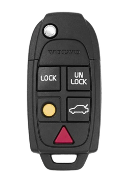 Volvo S60 S80 V70 XC70 XC90 2004-2015 Flip Remote Key 5 Buttons 315MHz - ID48 Chip